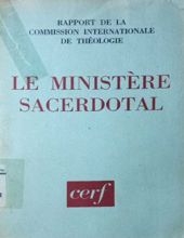 LE MINISTÈRE SACERDOTAL